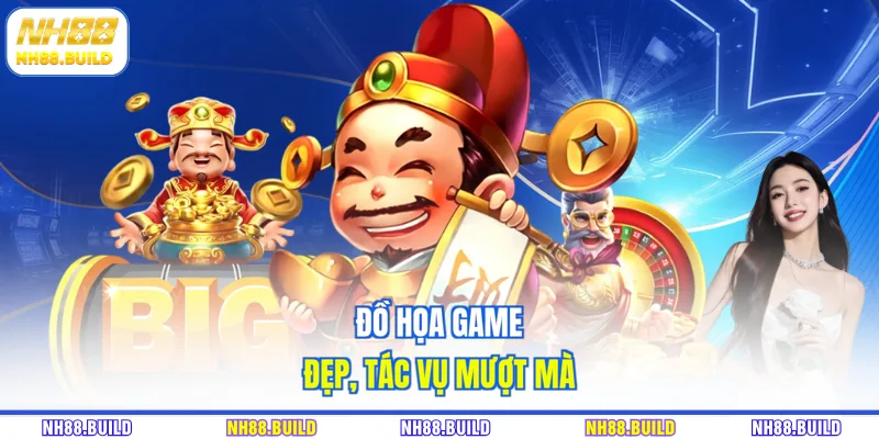 Đồ họa game đẹp, tác vụ mượt mà Đồ họa game đẹp, tác vụ mượt mà
